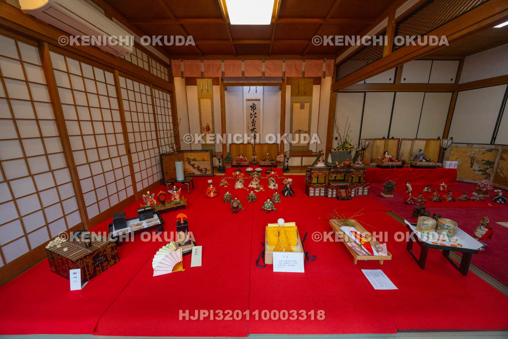 京都府　ひいなまつり　雛人形展示