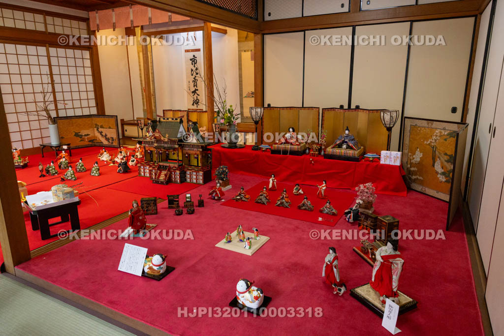 京都府　ひいなまつり　雛人形展示