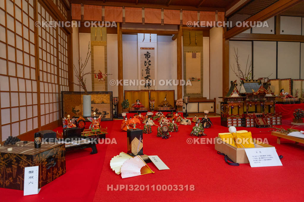 京都府　ひいなまつり　雛人形展示