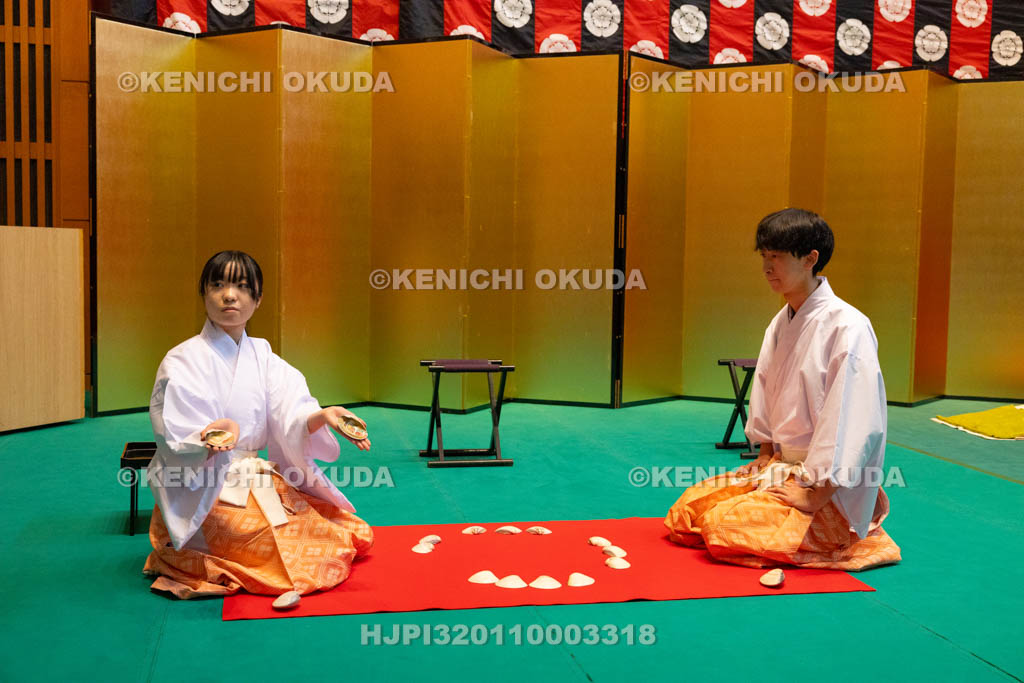 京都府　ひいなまつり　ひな遊び　貝合わせ