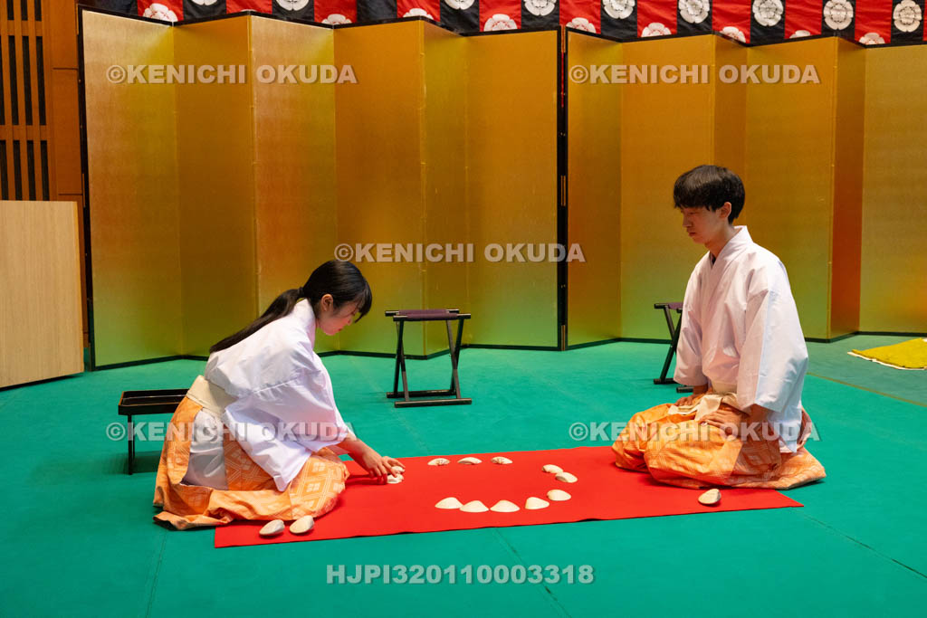 京都府　ひいなまつり　ひな遊び　貝合わせ