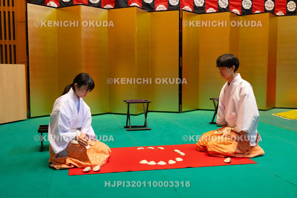 京都府　ひいなまつり　ひな遊び　貝合わせ