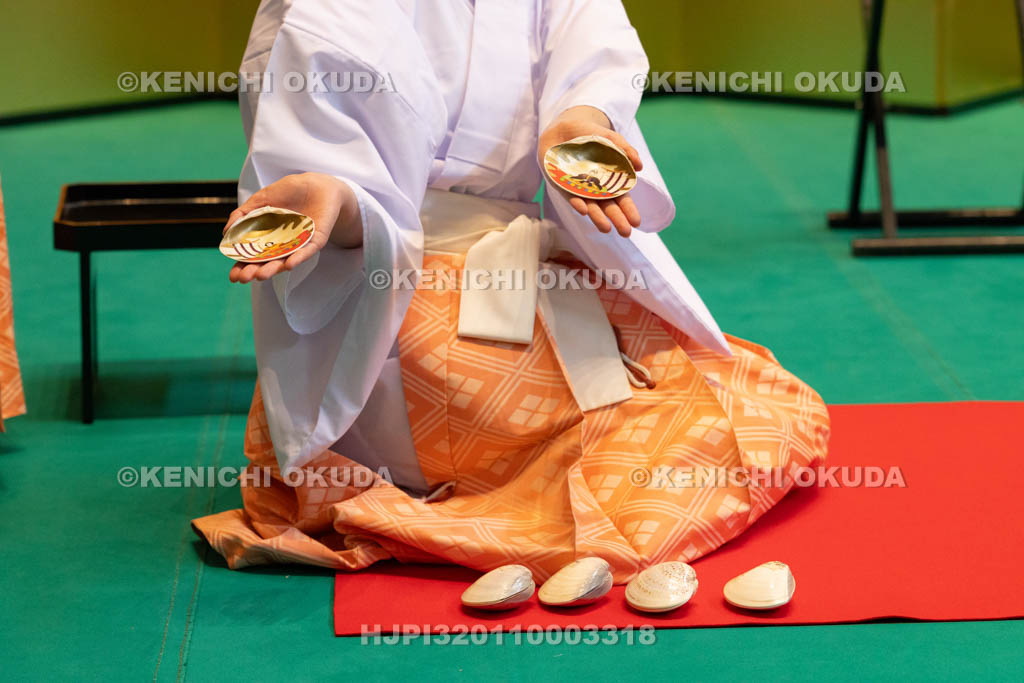 京都府　ひいなまつり　ひな遊び　貝合わせ