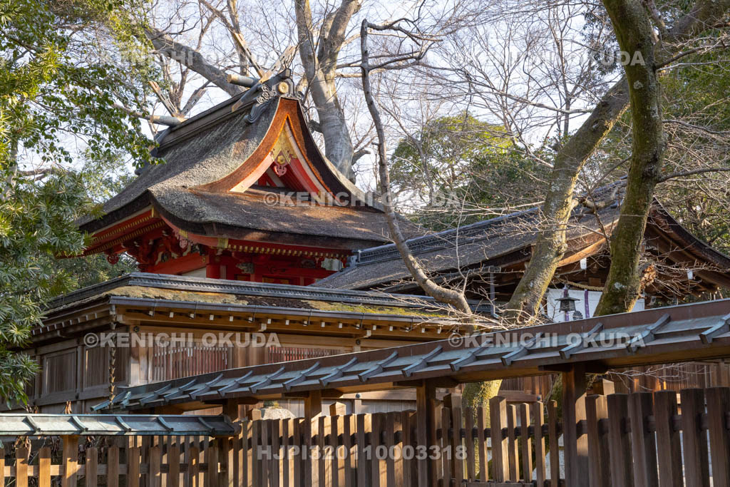 奈良県　廣瀬大社　本殿