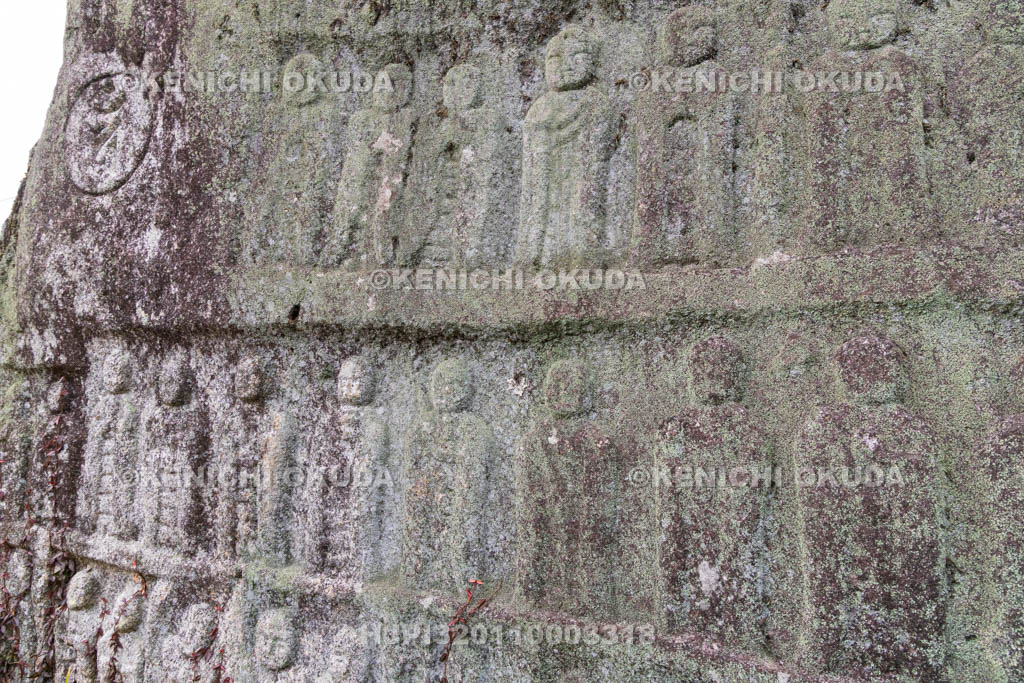 奈良県　月ヶ瀬（桃香野）　摩崖仏