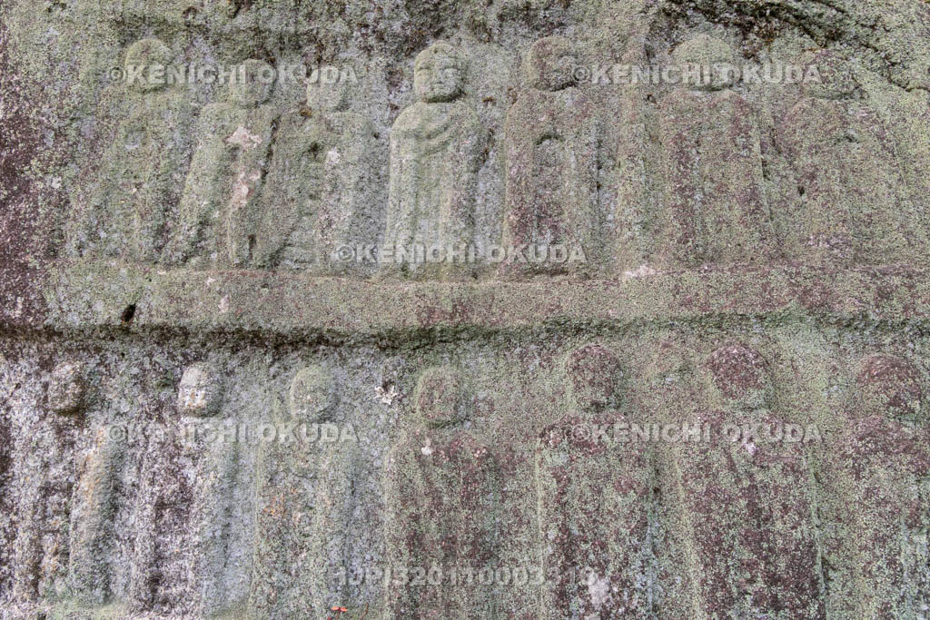 奈良県　月ヶ瀬（桃香野）　摩崖仏