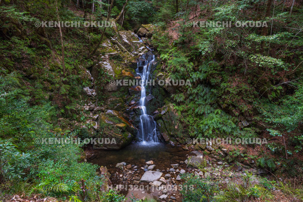 奈良県　春日山　鶯の滝