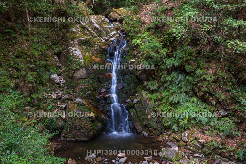 奈良県　春日山　鶯の滝