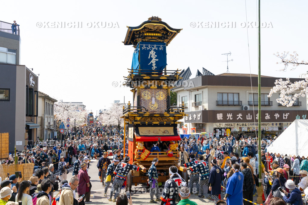 愛知県 犬山祭 試楽祭 曳き回し(下本町・應合子)