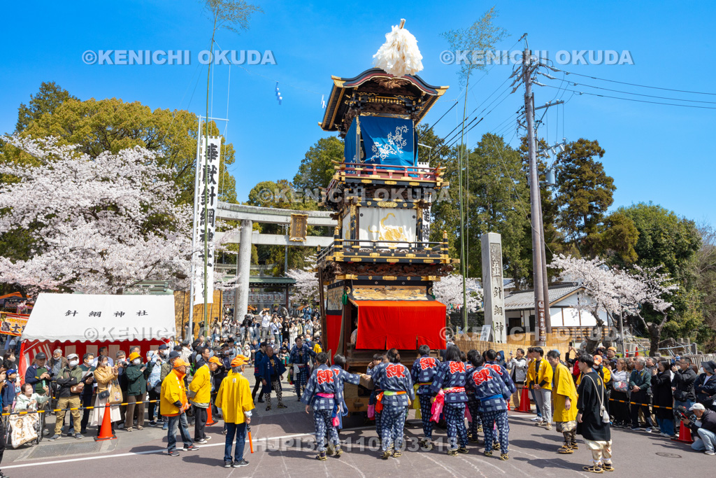 愛知県 犬山祭 試楽祭 曳き回し(練屋町・國香欄)