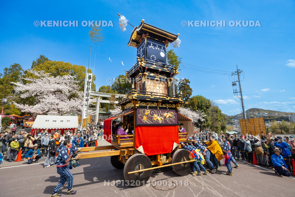 愛知県 犬山祭 試楽祭 どんでん(寺内町・老松)