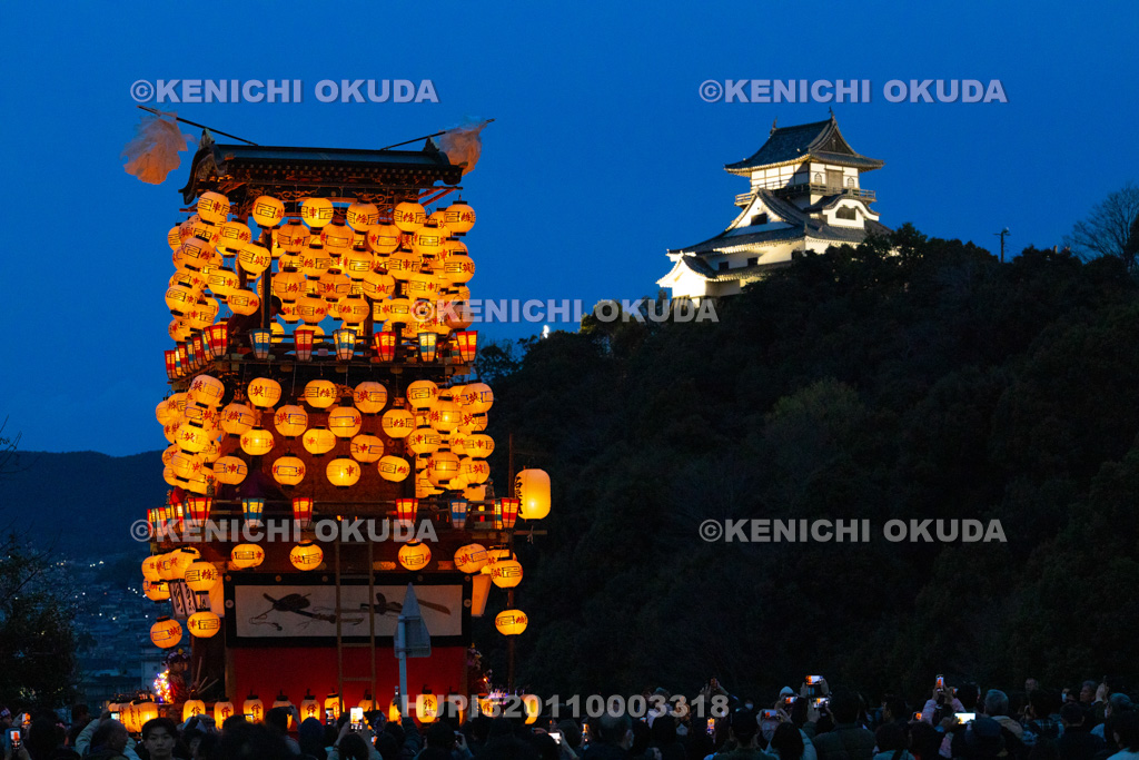 愛知県 犬山祭 試楽祭 夜車山(名栗町・ほう英)