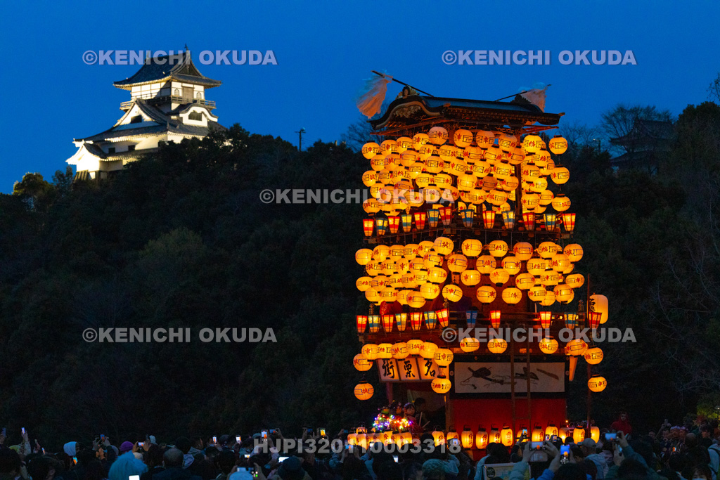 愛知県 犬山祭 試楽祭 夜車山(名栗町・ほう英)