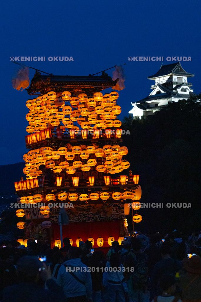 愛知県 犬山祭 試楽祭 夜車山(中本町・西王母)