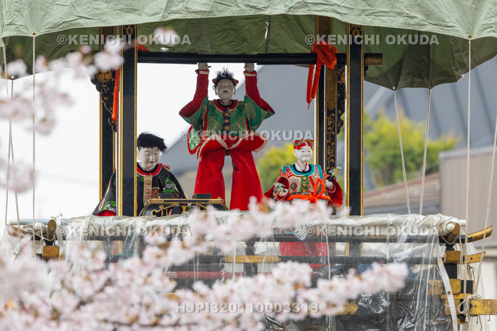 愛知県 犬山祭 本楽祭 からくり奉納(下本町・應合子)