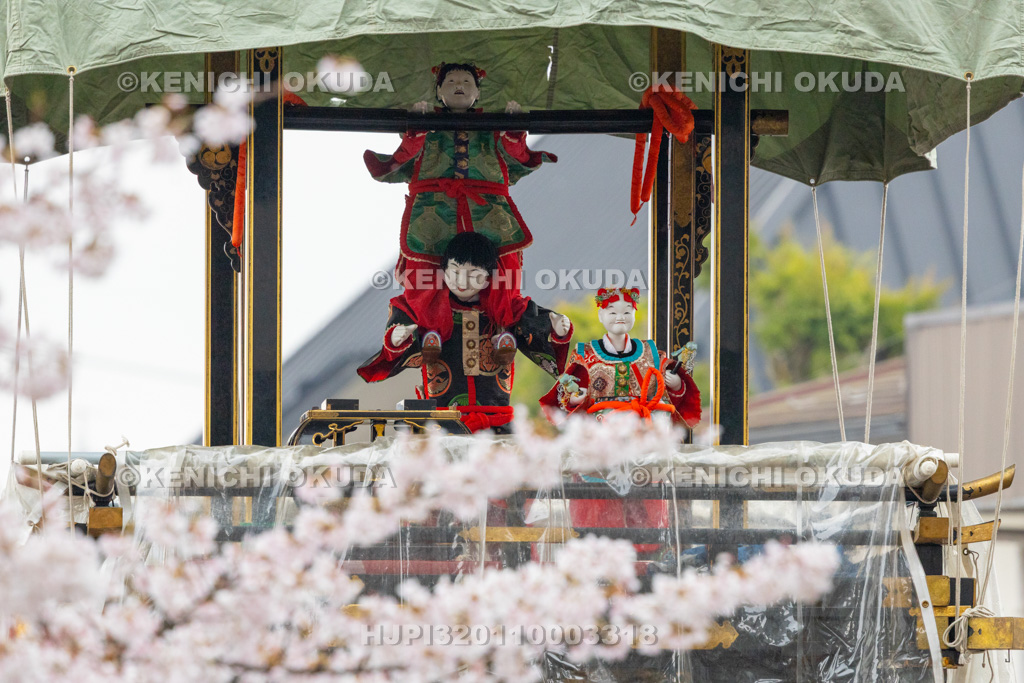 愛知県 犬山祭 本楽祭 からくり奉納(下本町・應合子)