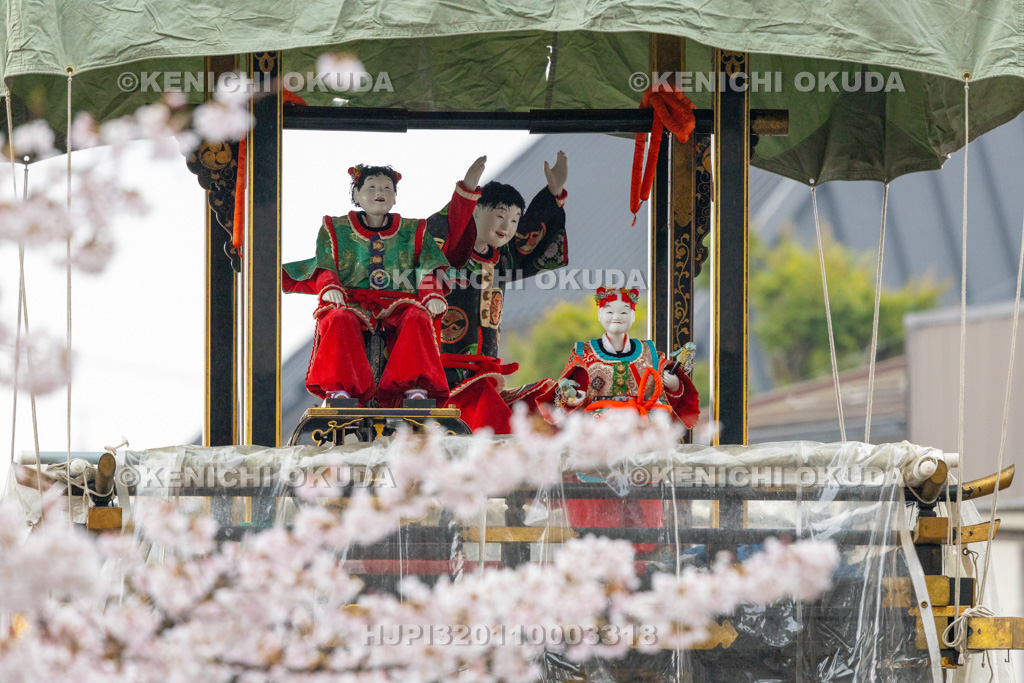 愛知県 犬山祭 本楽祭 からくり奉納(下本町・應合子)