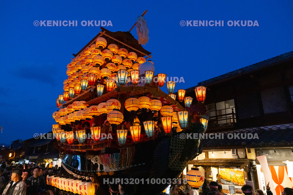 愛知県 犬山祭 本楽祭 夜車山(新町・浦嶌)