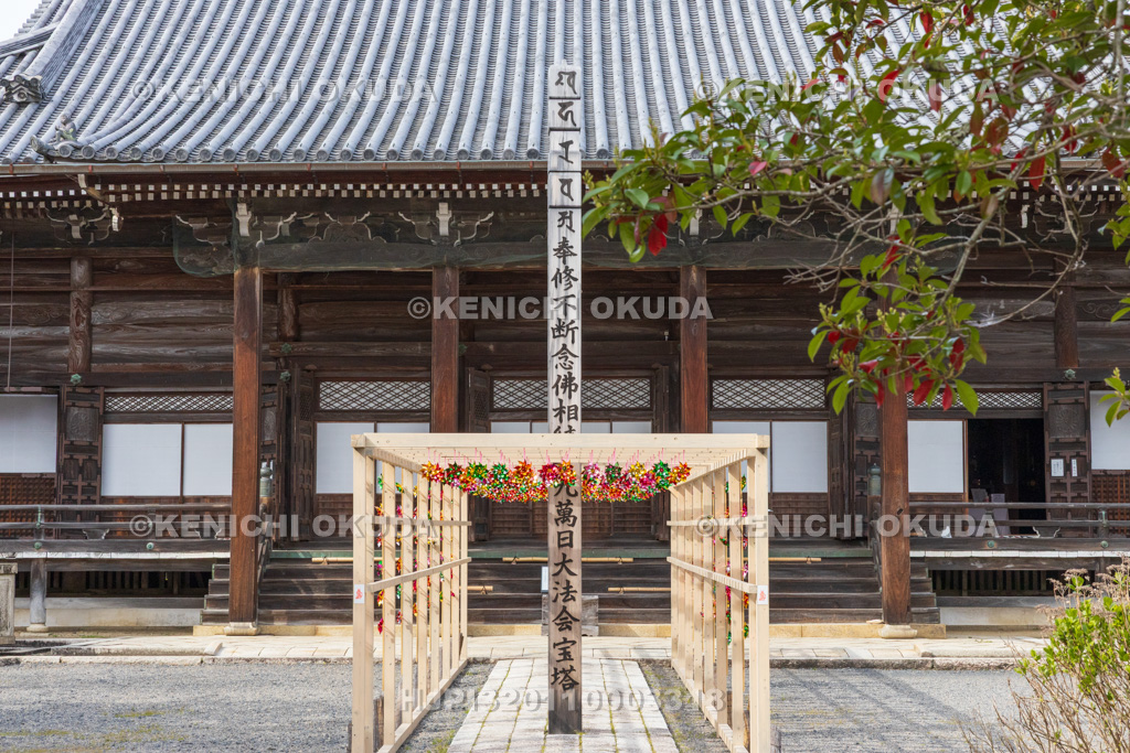滋賀県　西教寺　本堂