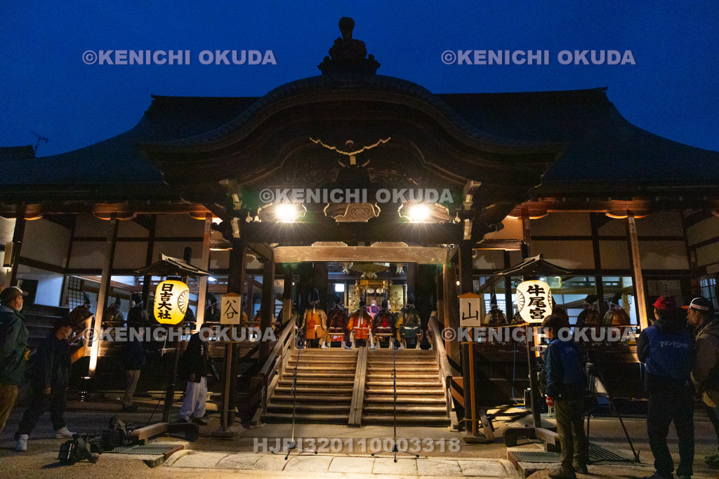 滋賀県　日吉大社　山王祭　午の神事　法要