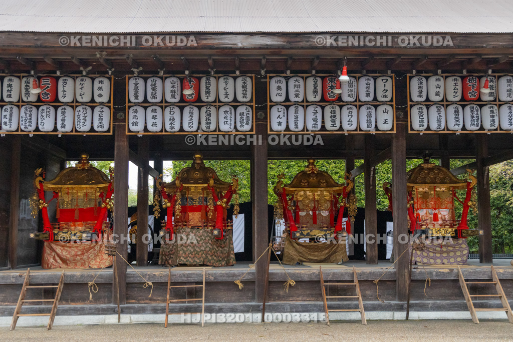 滋賀県 日吉大社 山王祭 大政所 神輿