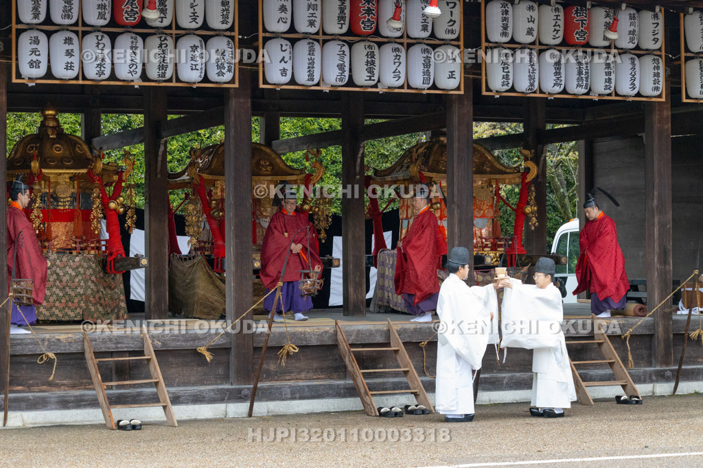 滋賀県 日吉大社 山王祭 献茶祭