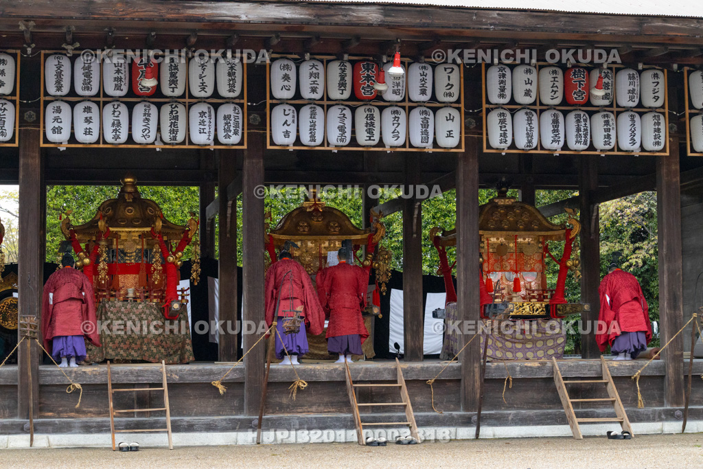 滋賀県 日吉大社 山王祭 献茶祭 祝詞奏上