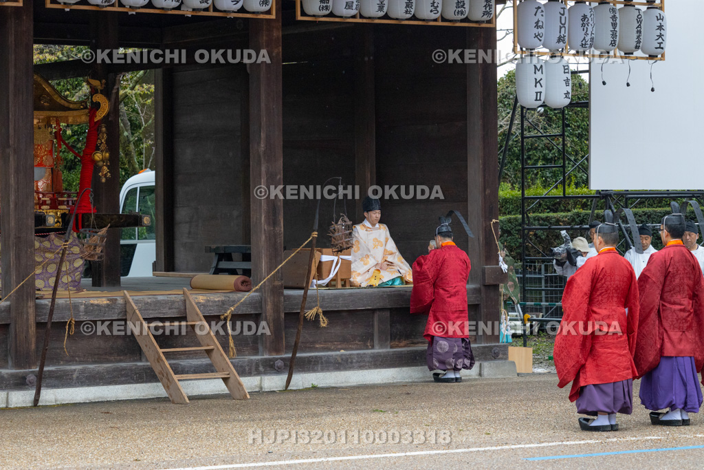 滋賀県 日吉大社 山王祭 献茶祭