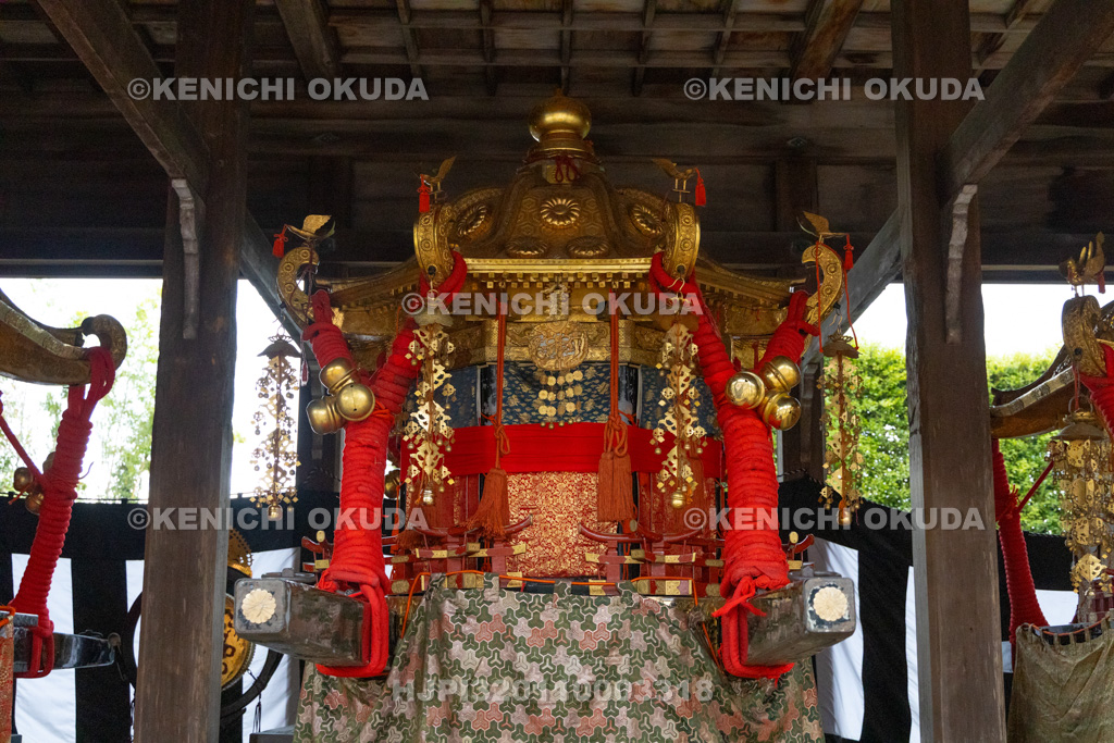滋賀県 日吉大社 山王祭 大政所 神輿(牛尾宮)
