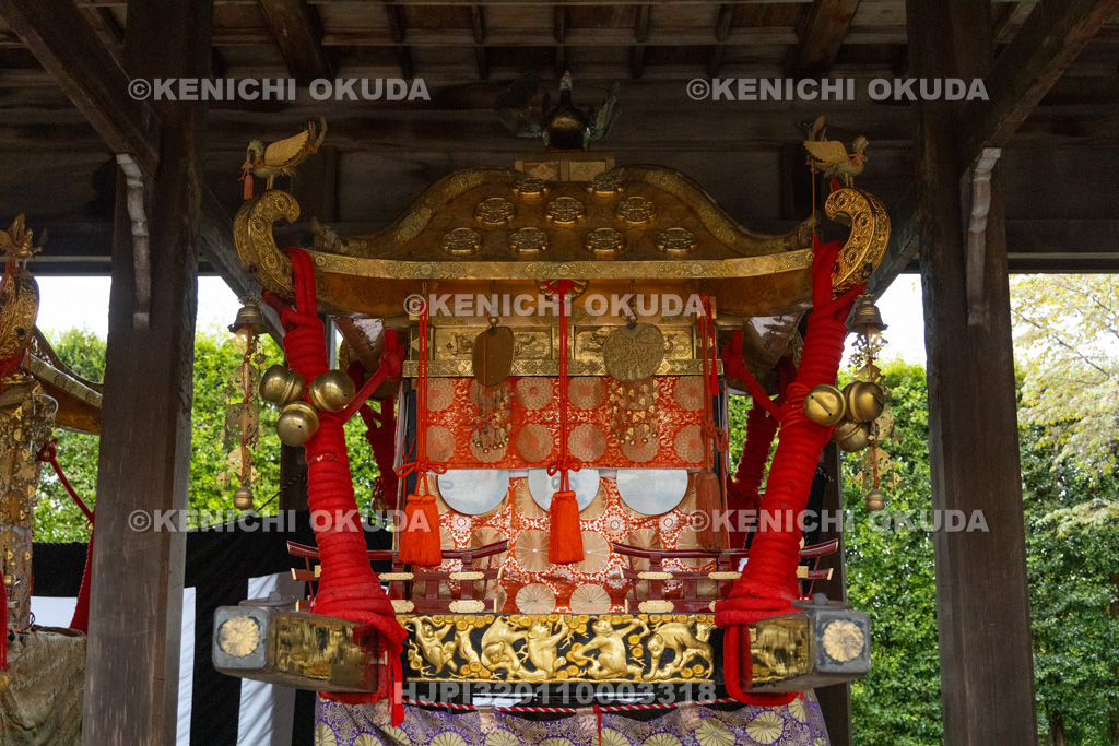 滋賀県 日吉大社 山王祭 大政所 神輿(樹下宮)