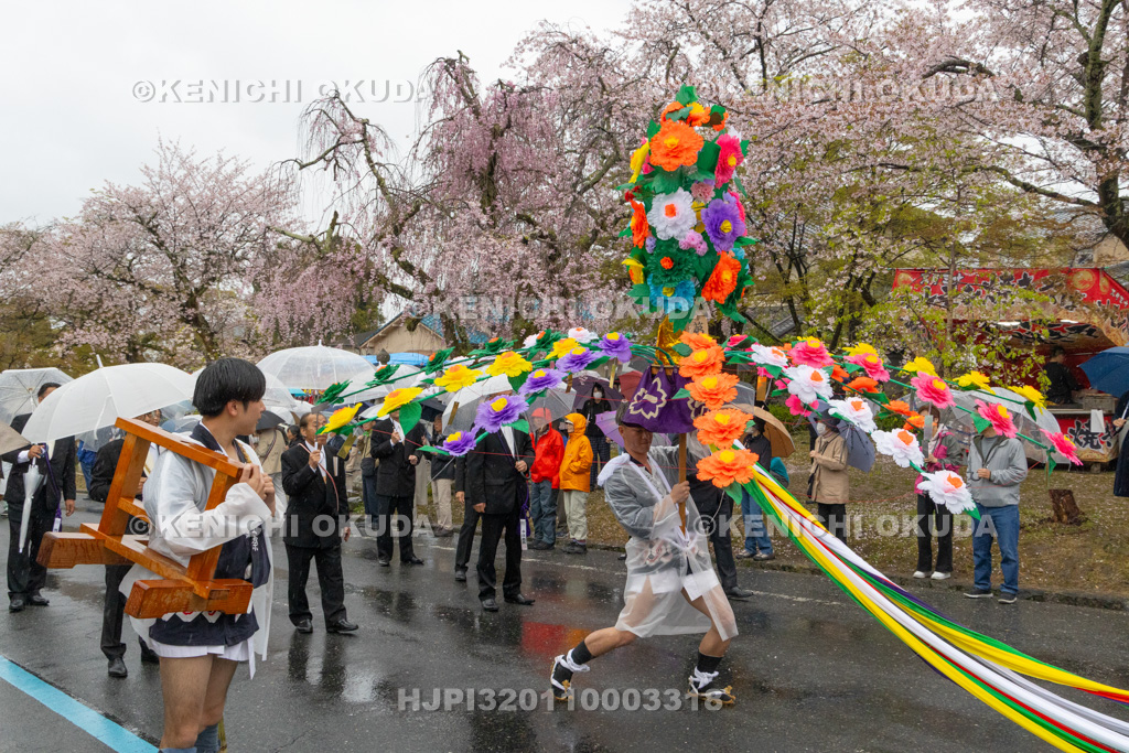 滋賀県　日吉大社　山王祭　花渡り式　大指物