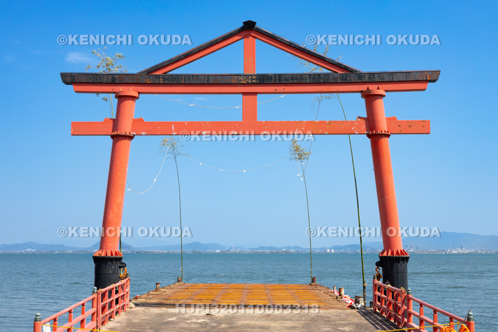 滋賀県 日吉大社 七本柳鳥居(山王鳥居)