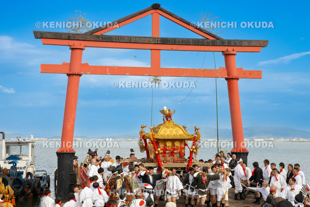 滋賀県　日吉大社　山王祭　神輿渡御（湖上巡幸）
