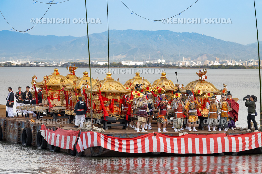 滋賀県　日吉大社　山王祭　神輿渡御（湖上巡幸）