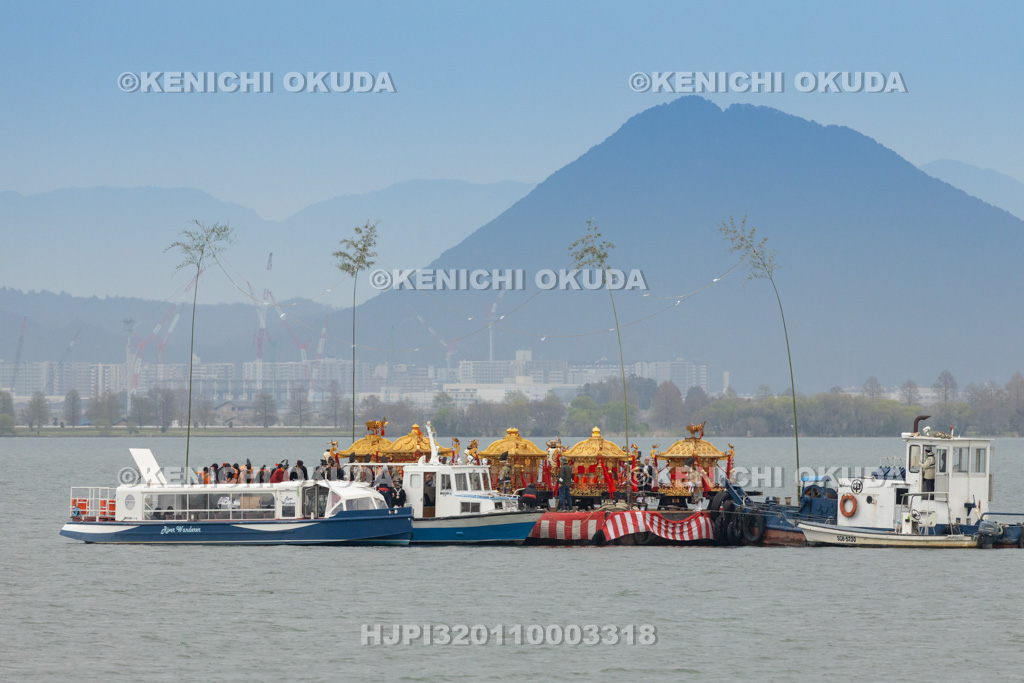 滋賀県　日吉大社　山王祭　神輿渡御（湖上巡幸）