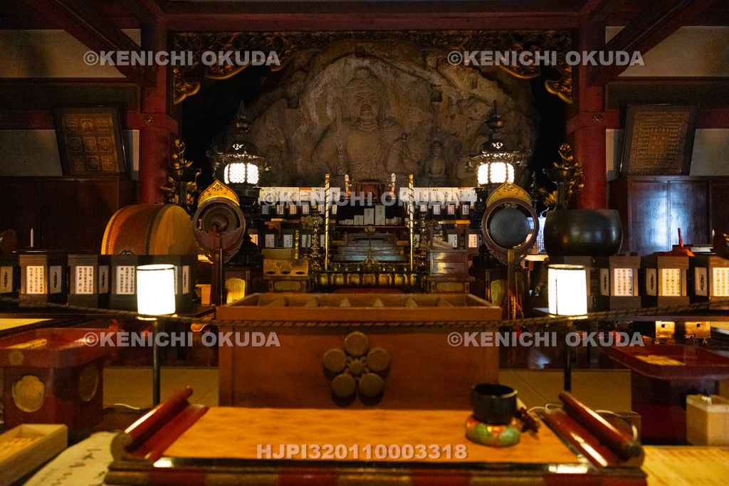 富山県　日石寺　不動明王像