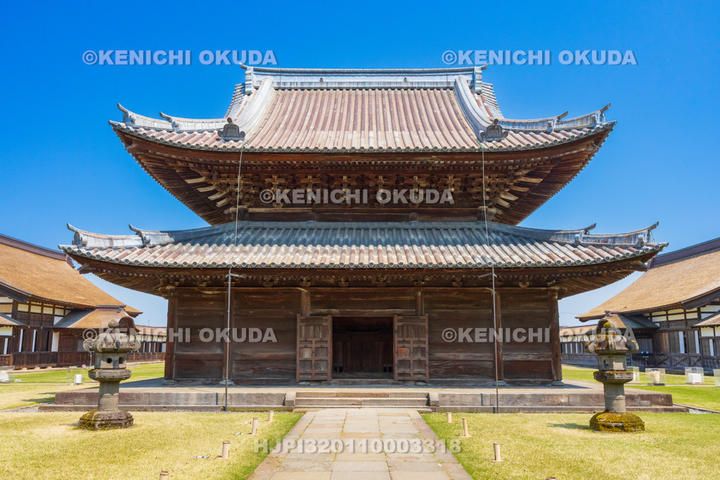 富山県　瑞龍寺　仏殿（裏面）