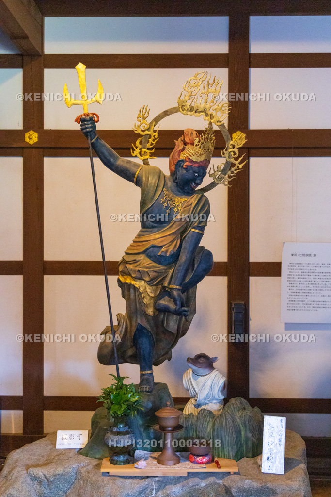富山県 瑞龍寺 烏瑟娑摩明王立像(レプリカ)