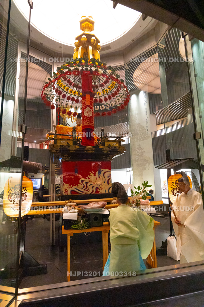 富山県 高岡御車山祭 宵祭 入魂式(守山町)