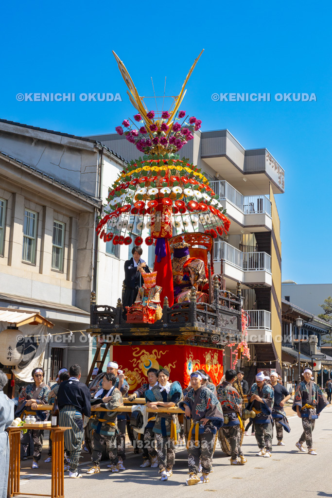 富山県 高岡御車山祭 御車山(木舟町)