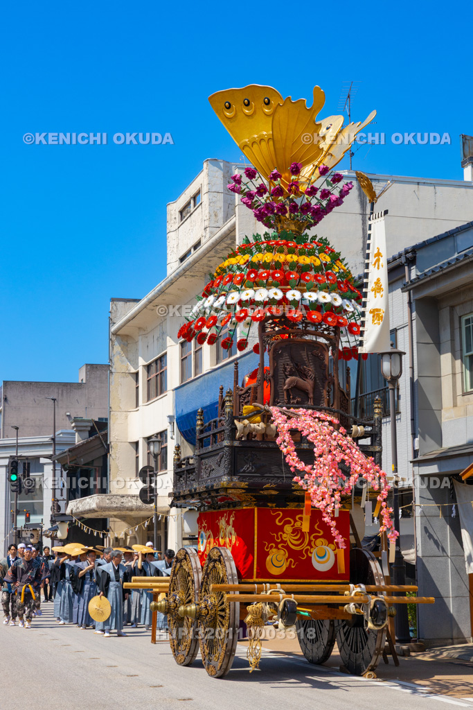 富山県 高岡御車山祭 御車山(木舟町) 修祓