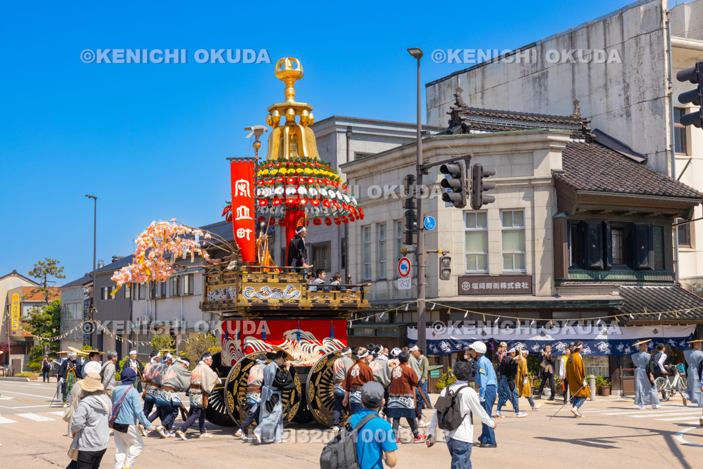 富山県 高岡御車山祭 奉曳(守山町)