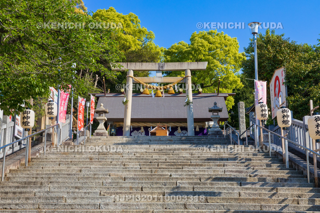 愛知県　神前神社　参道