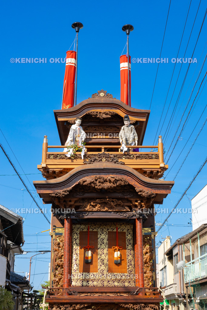 愛知県 亀崎潮干祭(初の日) 山車(宮本車)