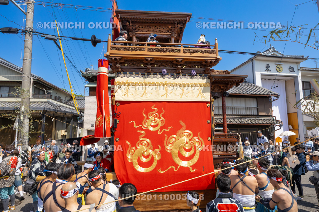 愛知県 亀崎潮干祭(初の日) 棒締め
