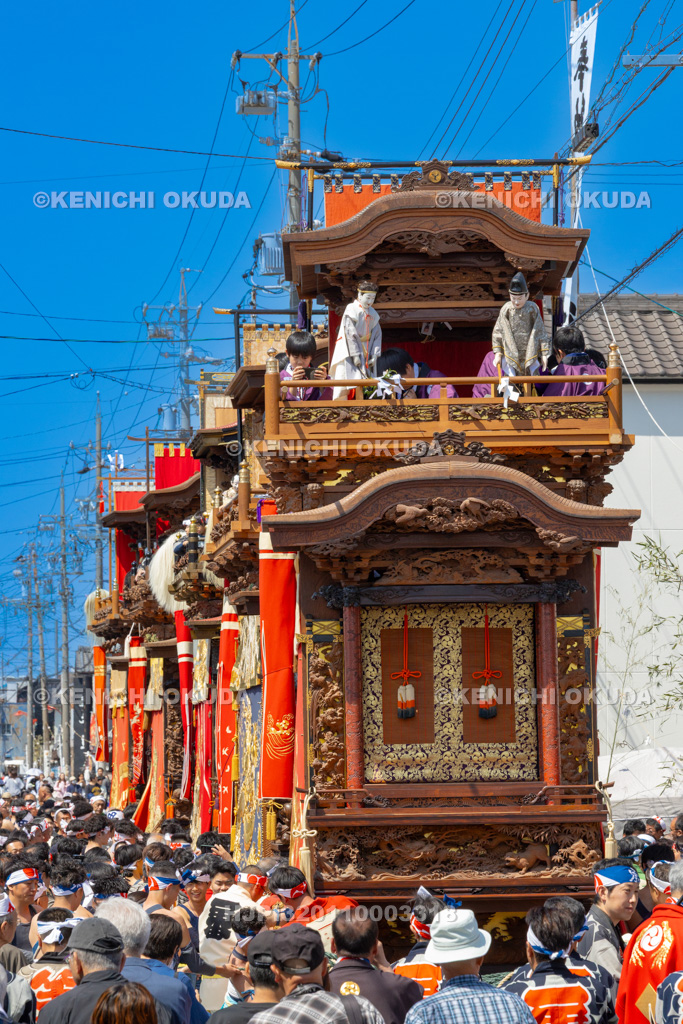 愛知県 亀崎潮干祭(初の日) 山車