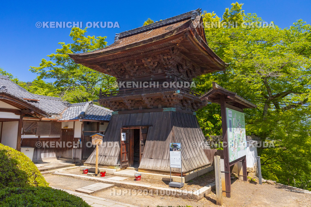 滋賀県　園城寺（三井寺）　札所伽藍　鐘楼