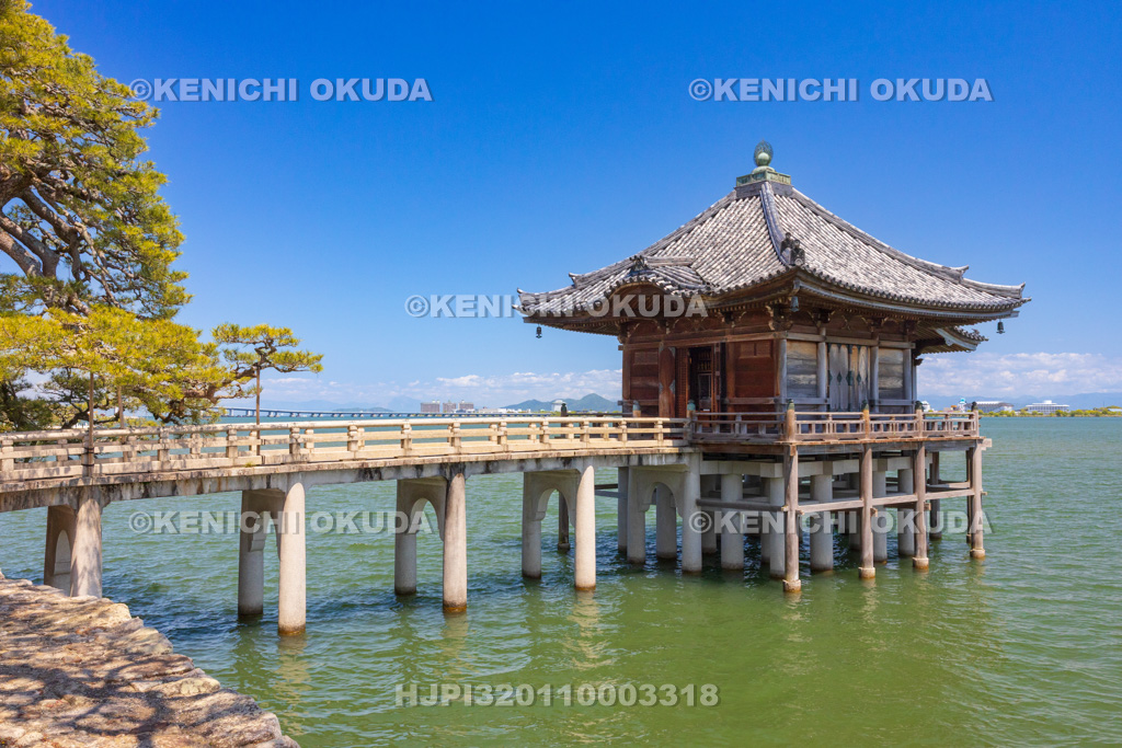 滋賀県 満月寺 浮御堂