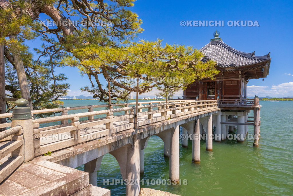 滋賀県 満月寺 浮御堂