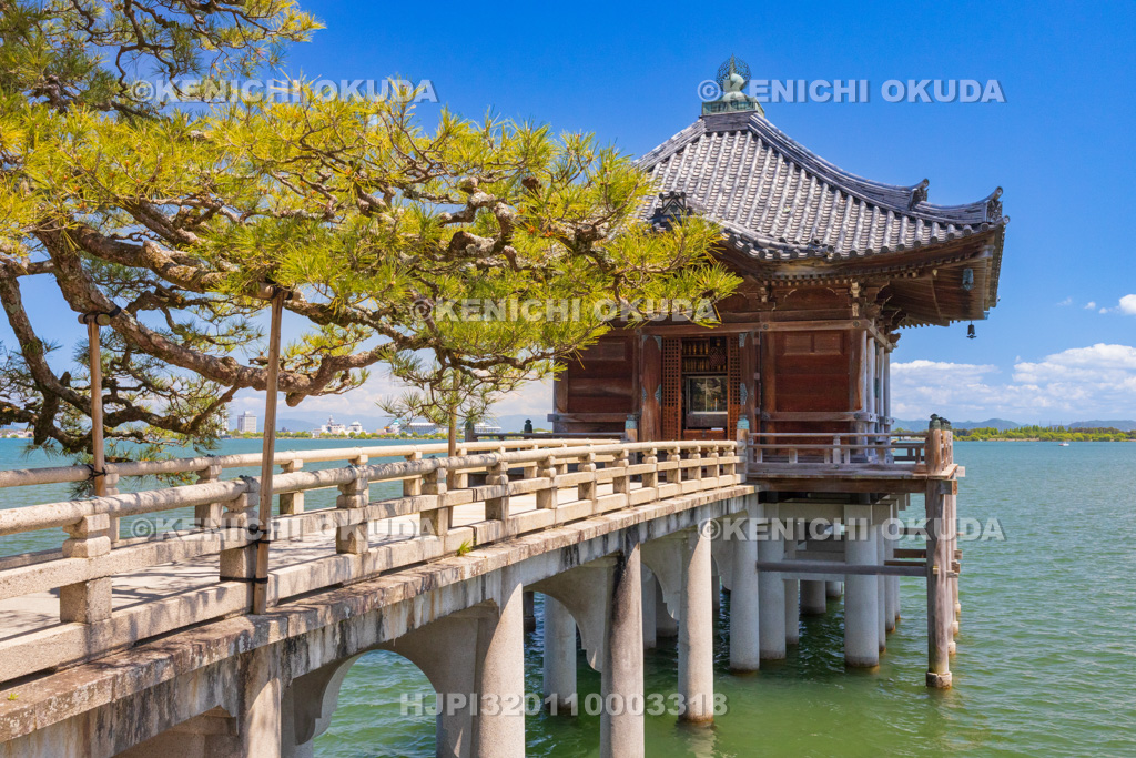 滋賀県 満月寺 浮御堂